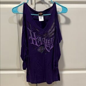 Harley-Davidson Women's Purple Tank Top